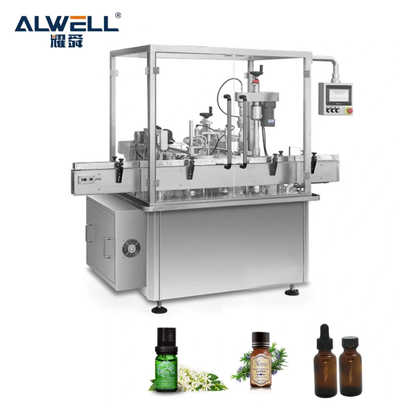 Manufacturer Automatic Double Head Essential Oil Filling Capping Machine