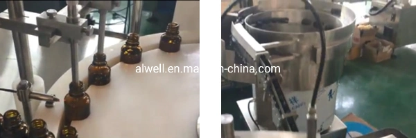 Shanghai Manufacturer Automatic E-Liquid Dropper Bottle and Essential Oil Filling Capping and Labeling Machine