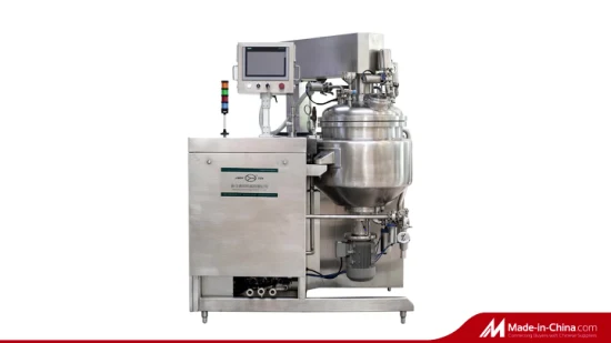 Máquina de emulsión del homogeneizador del vacío del tanque de emulsión de la homogeneización del vacío del precio de fábrica
