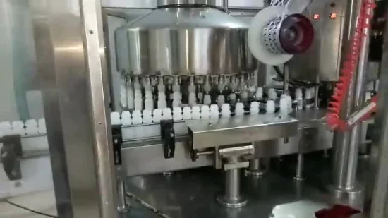 Máquina de llenado de leche de botella de HDPE