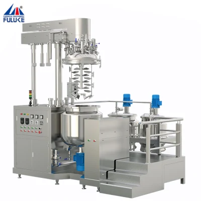 Máquina mezcladora de homogeneizador emulsionante al vacío Fme Seriles para máquina de fabricación de crema emulsionante