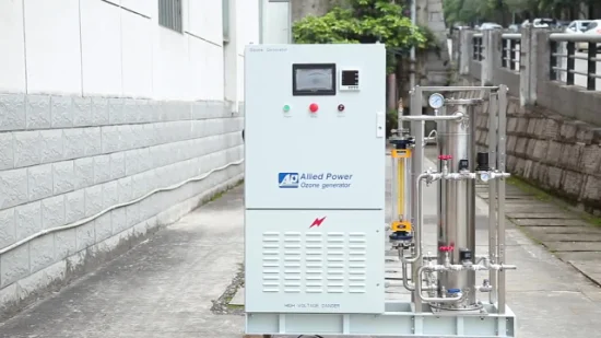 Máquina de generación de ozono industrial para tratamiento de agua y aguas residuales