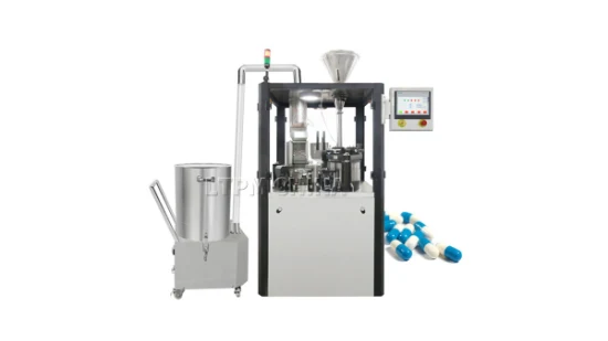 Serie Njp, gránulos de polvo farmacéutico de alta velocidad, maquinaria de fábrica de laboratorio de gelatina dura, máquina automática de llenado y sellado de cápsulas de café