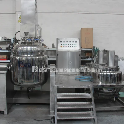 Máquina emulsionante emulsionante de jabón de lavado homogéneo al vacío